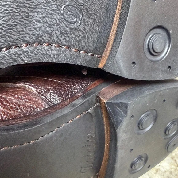 Allen Edmonds Higgins Mill Weatherproof Mens Boot Burgundy Chromexcel Leather 9 - Picture 14 of 16